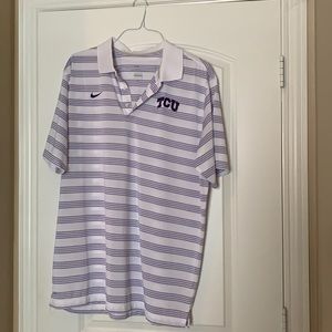 TCU Dri Fit Polo/Golf Shirt